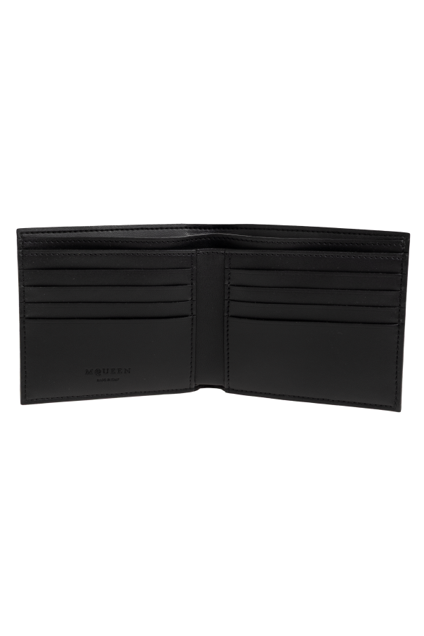 Alexander McQueen Skórzany portfel