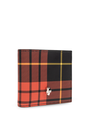 Alexander McQueen Skórzany portfel