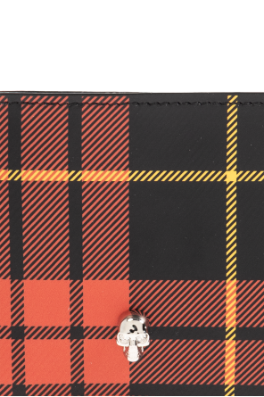 Alexander McQueen Skórzany portfel