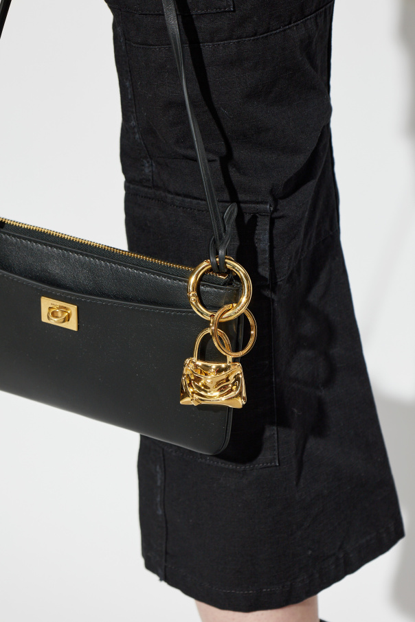 Balenciaga Messing-Schlüsselanhänger