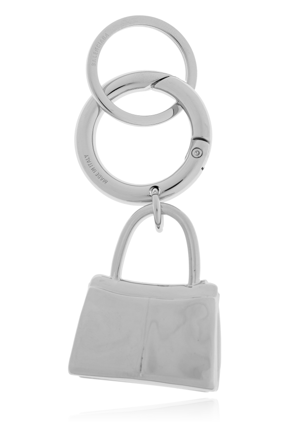 Balenciaga Messing-Schlüsselanhänger