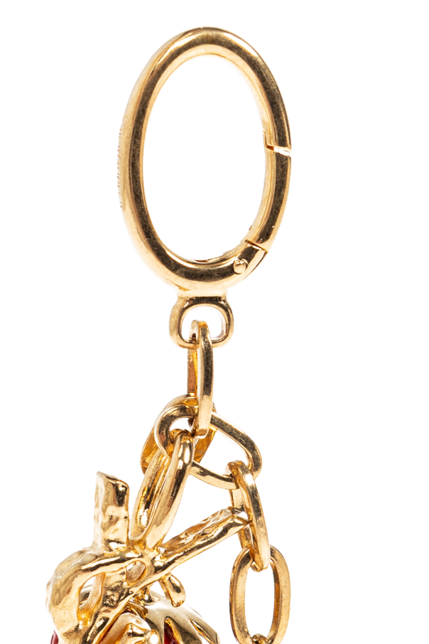Saint Laurent Strawberry-themed bag charm