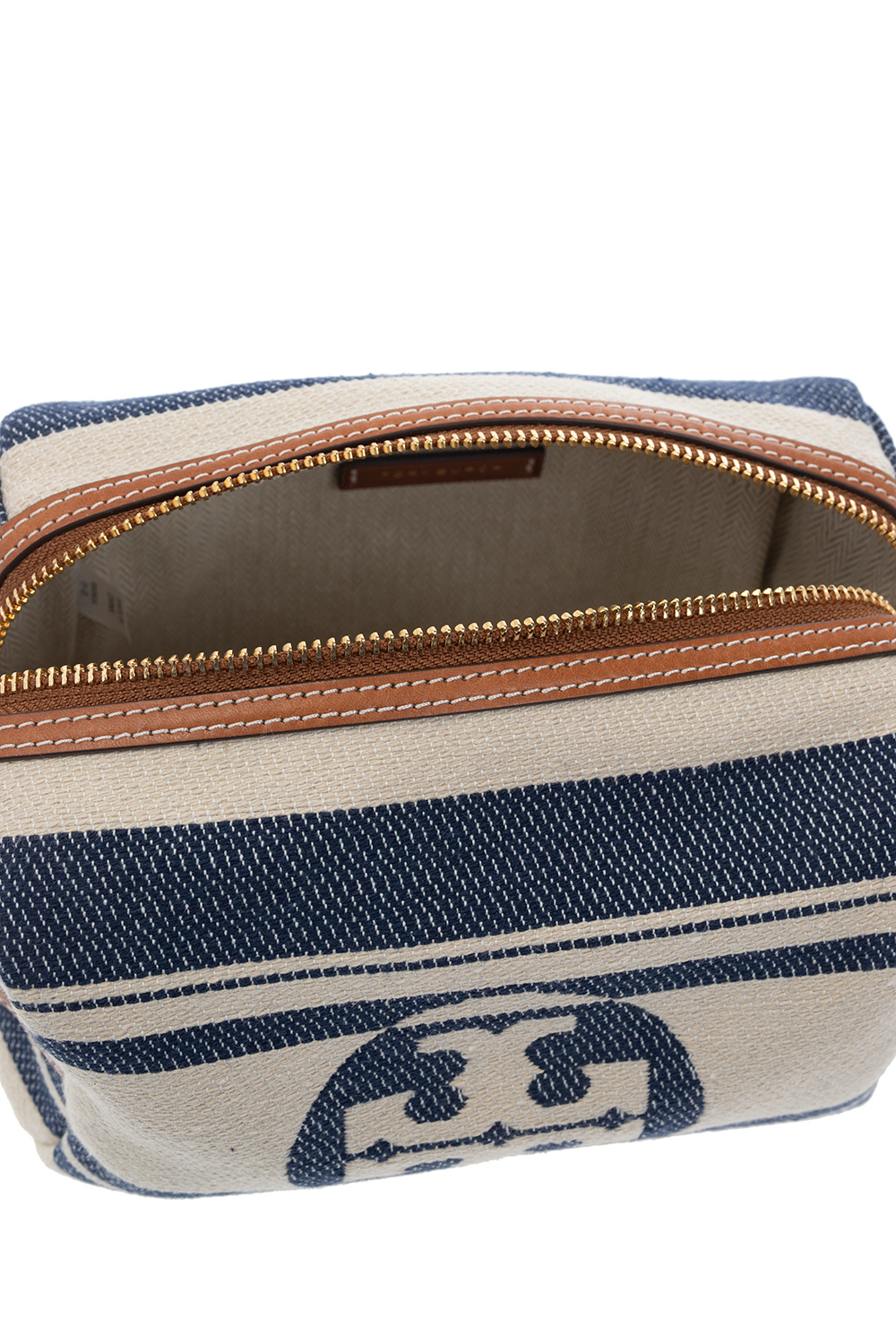 Cream 'Ella' wash bag Tory Burch - Vitkac KR