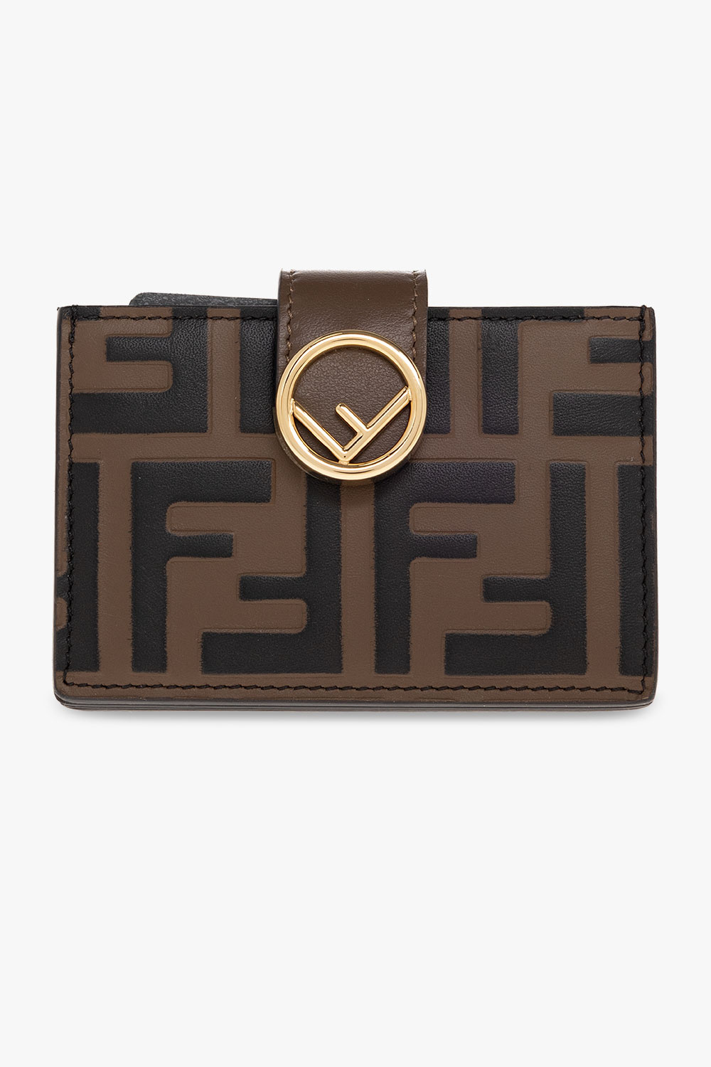 Fendi Leather card holder, Women's Accessories
