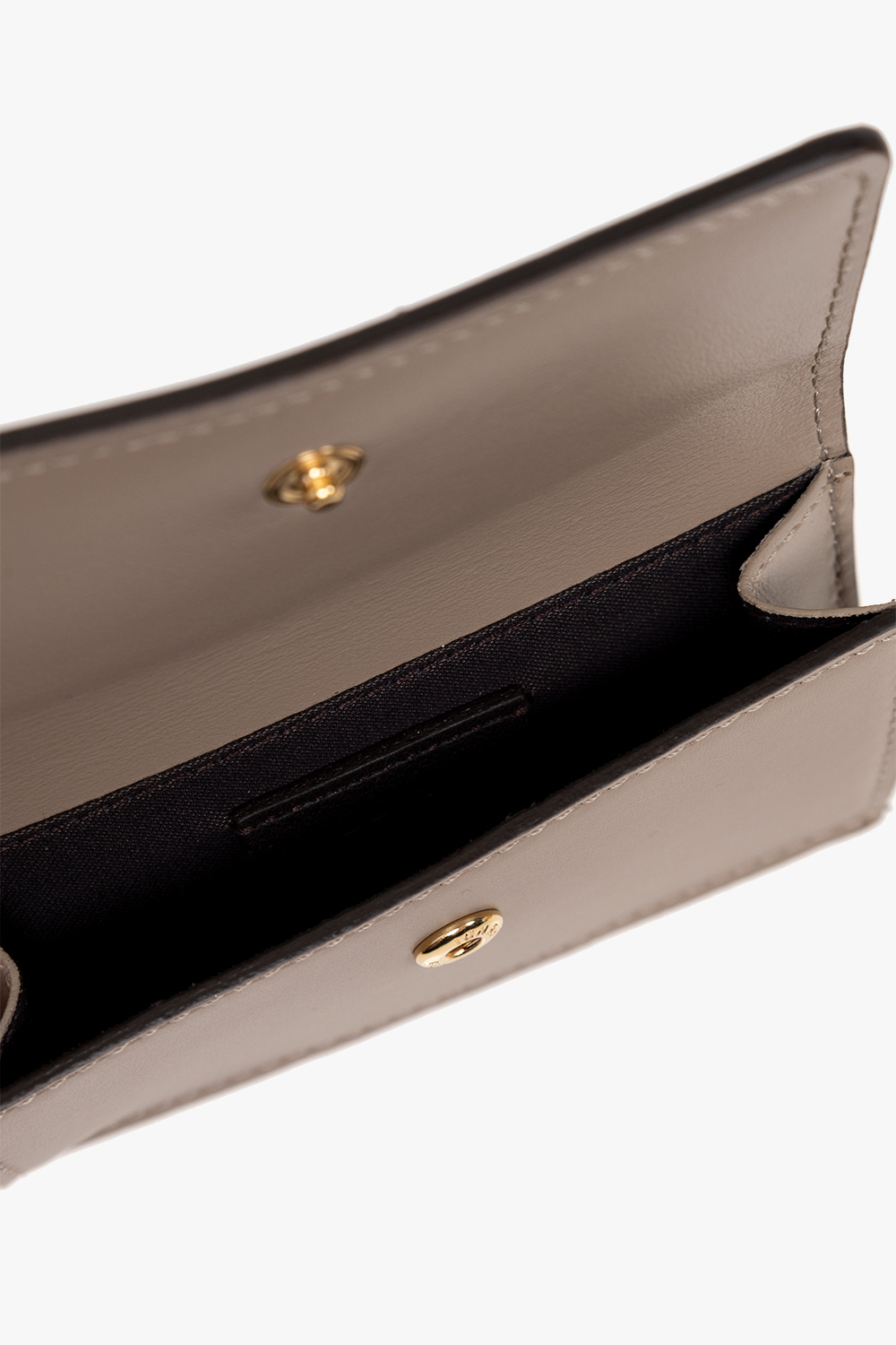 Fendi - Tobacco Leather FF Card Holder