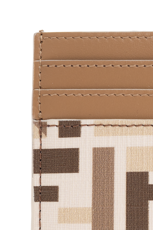 Fendi Estuche para tarjetas con monograma