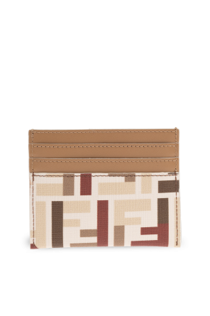 Estuche para tarjetas con monograma