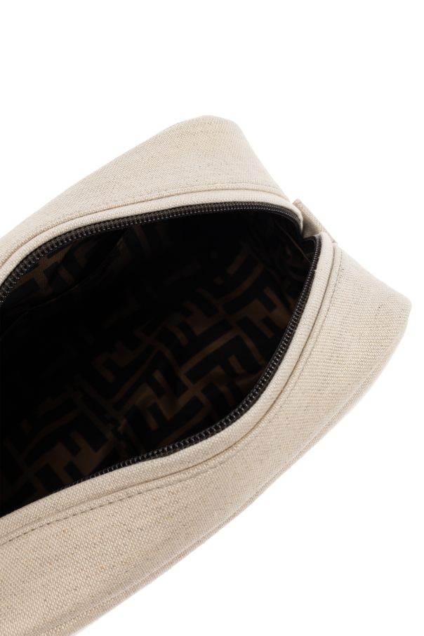 Fendi Kids Cosmetic bag with logo