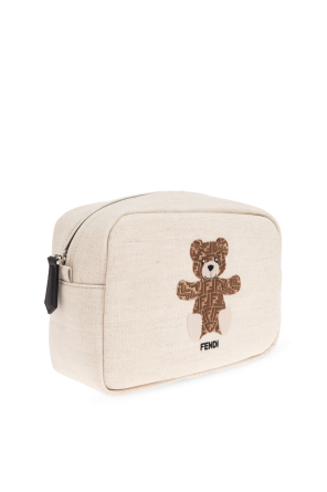 Fendi Kids Cosmetic bag with logo
