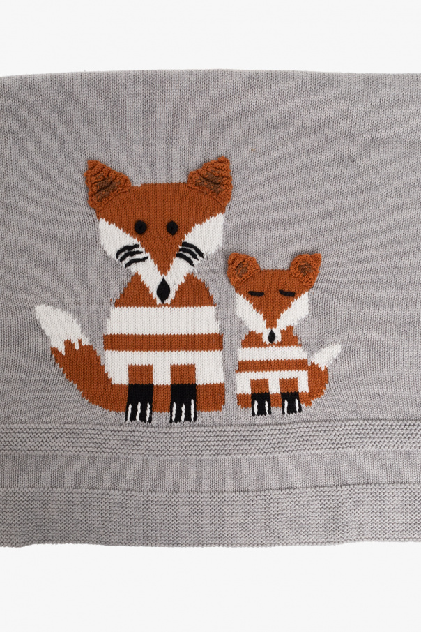 Stella McCartney Kids Blanket with animal motif