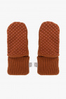 Stella McCartney Kids BROWN Beanie & mittens kit