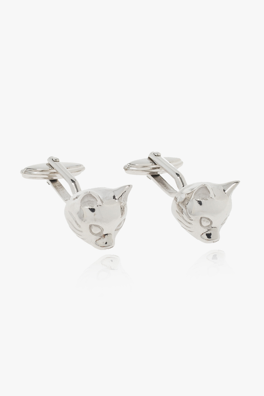 Lanvin Cufflinks with cat motif