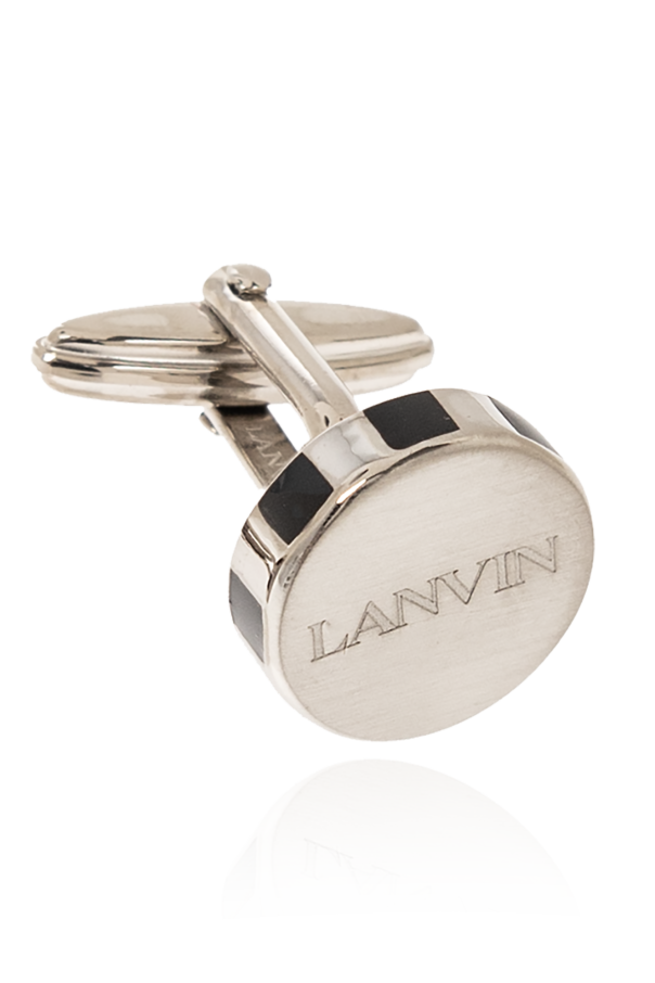 Lanvin Logo-engraved cufflinks