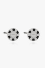 Lanvin SILVER Logo-engraved cufflinks