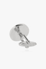 Lanvin SILVER Logo-engraved cufflinks