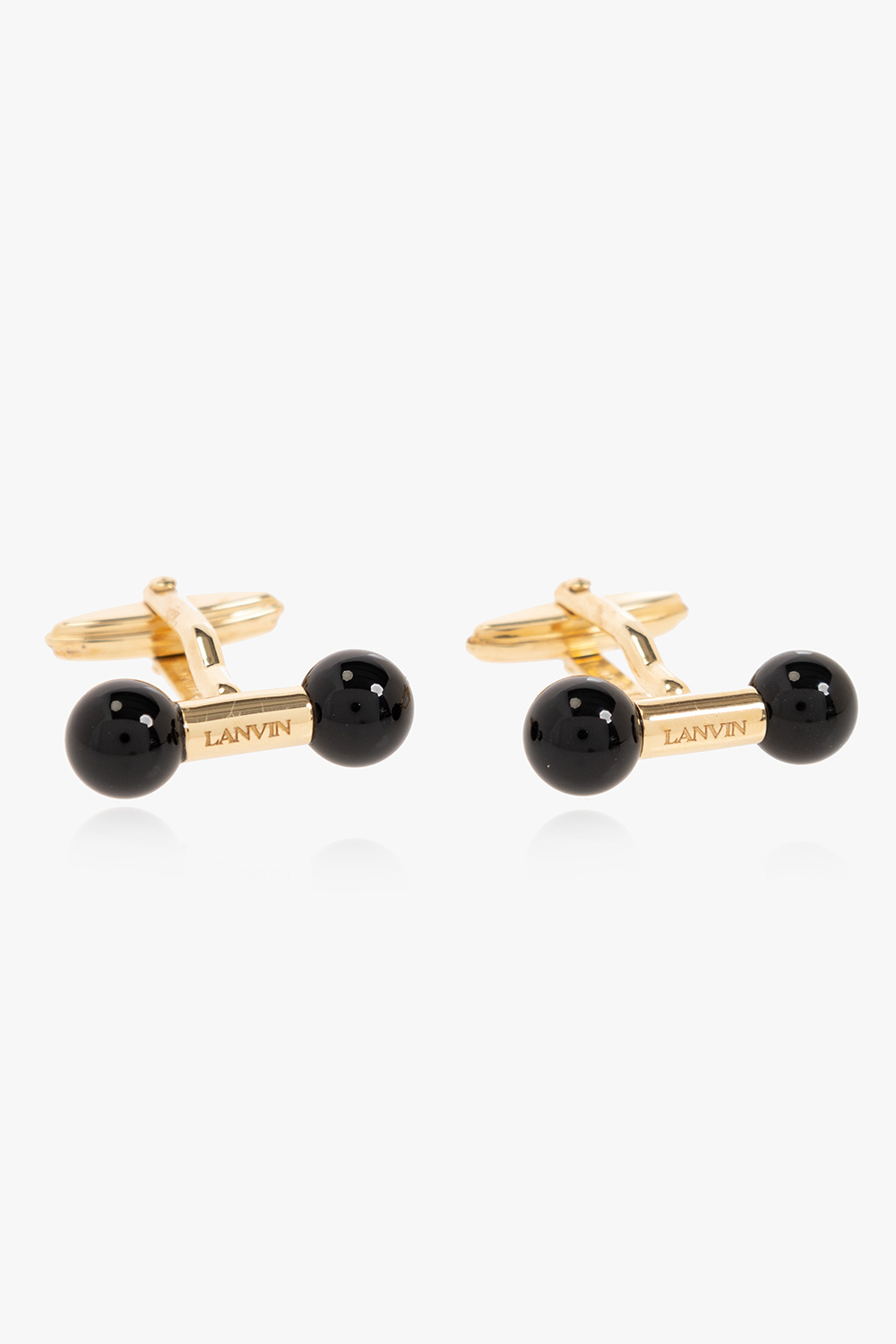 Lanvin Logo-engraved cufflinks