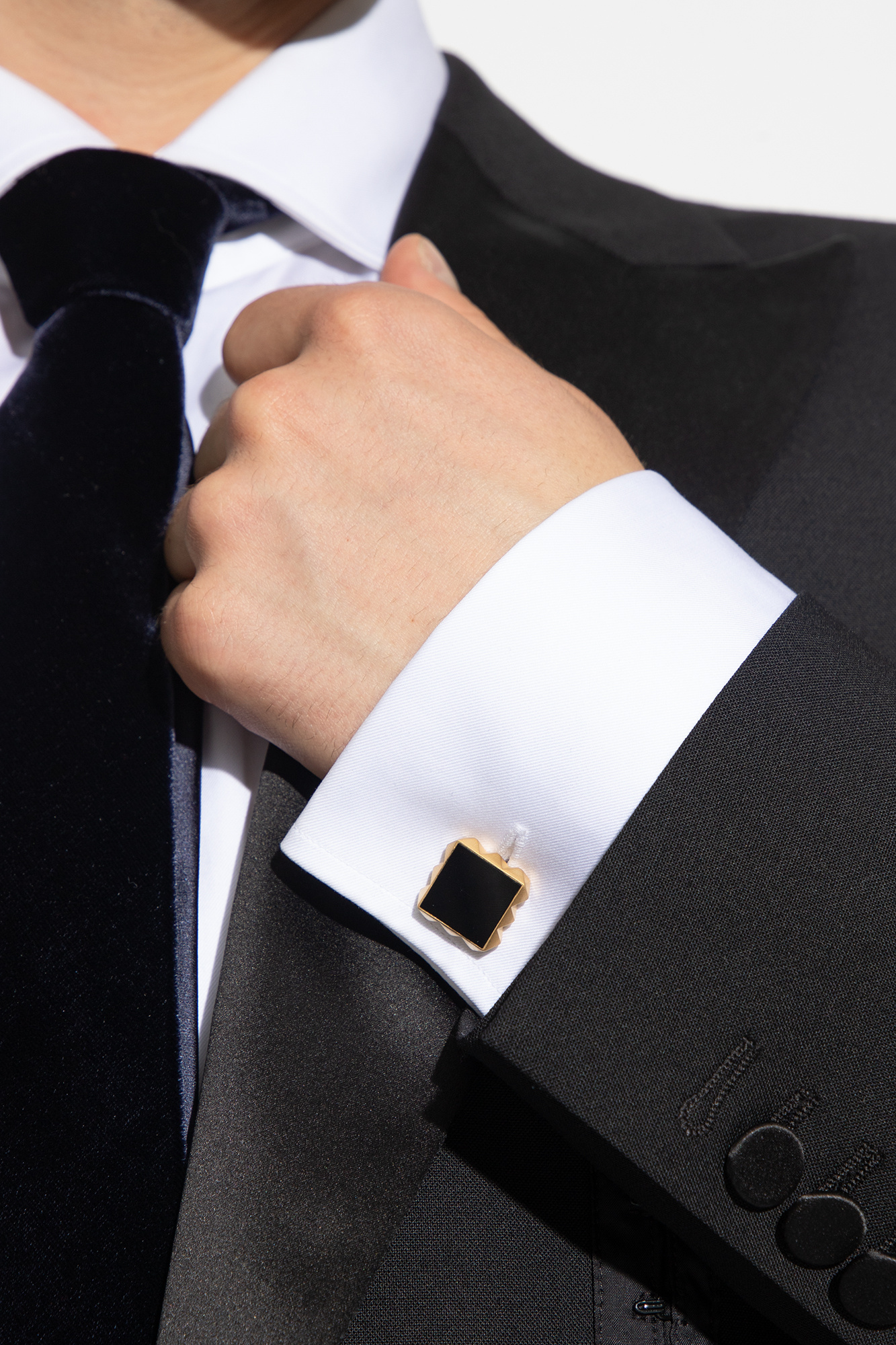 Lanvin Onyx cufflinks