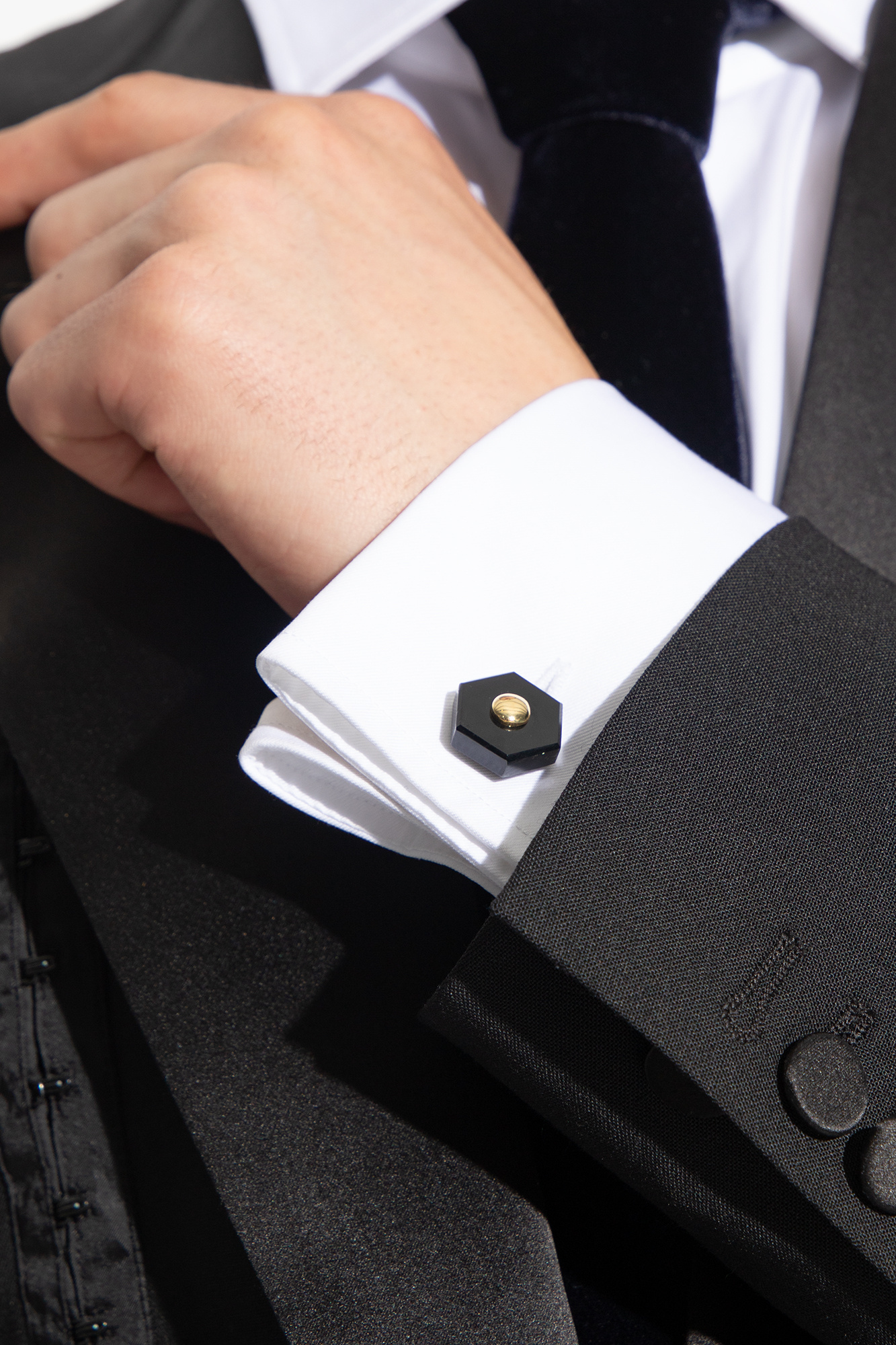 Lanvin Screw head cufflinks