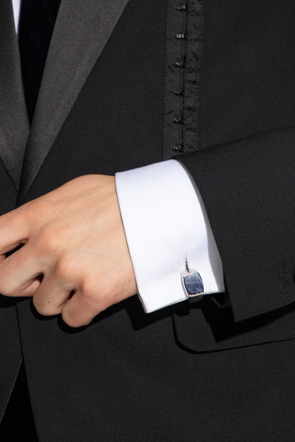 Lanvin Sodalite cufflinks