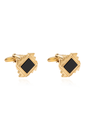 Onyx cufflinks od Lanvin