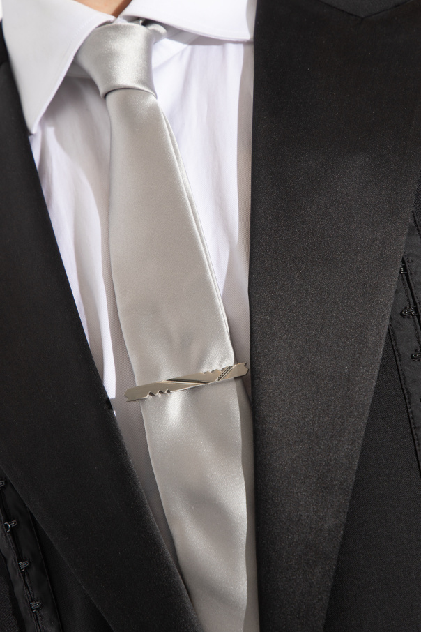Lanvin Tie clip with cut-outs