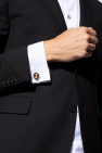 Lanvin Round cufflinks with logo