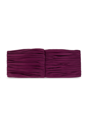 Satin waist belt