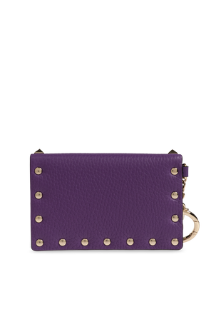 Valentino Garavani Lederne Bauchtasche mit Schlüsselanhänger
