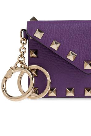 Valentino Garavani Lederne Bauchtasche mit Schlüsselanhänger