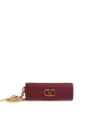 Estuche de cuero para pintalabios