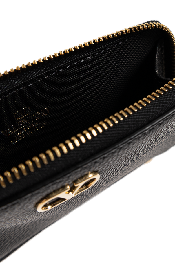 Valentino Garavani Leather card holder
