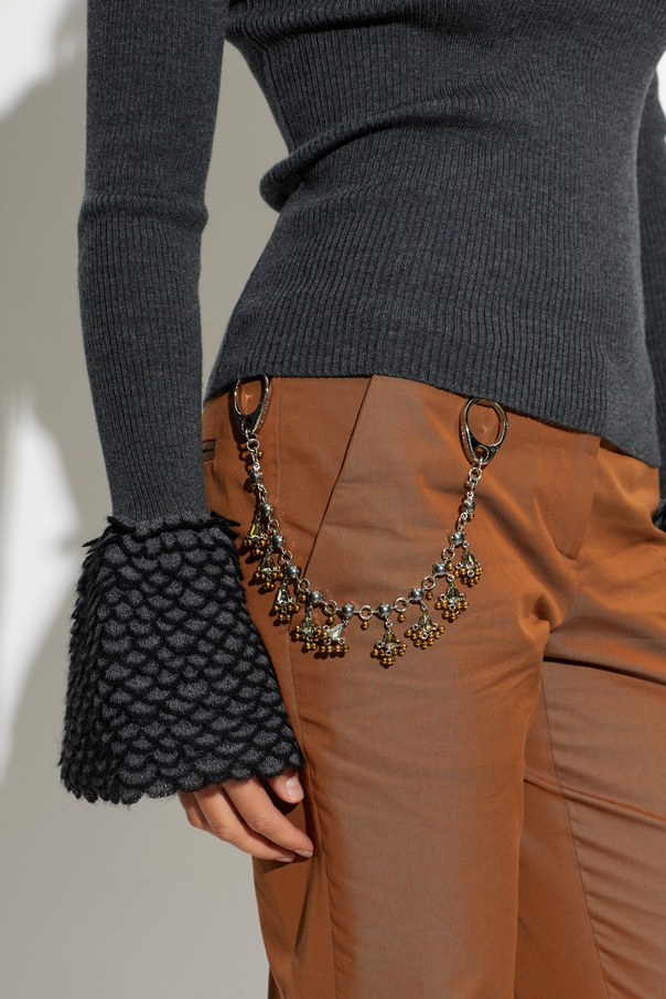 Alexander McQueen Decorative chain with pendants ‘Lustre Chain’