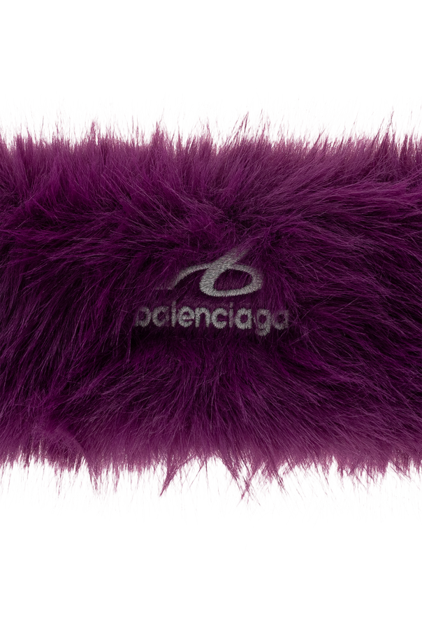 Balenciaga Faux fur headband
