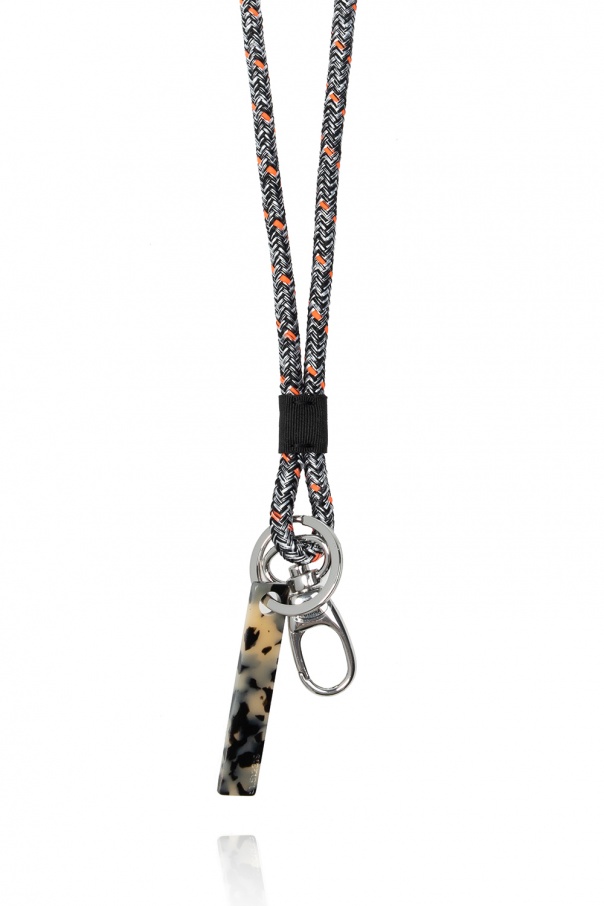 Ganni Lanyard with logo charm