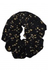 Ganni Hair tie with floral print