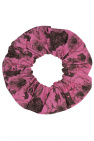Ganni Floral-printed scrunchie