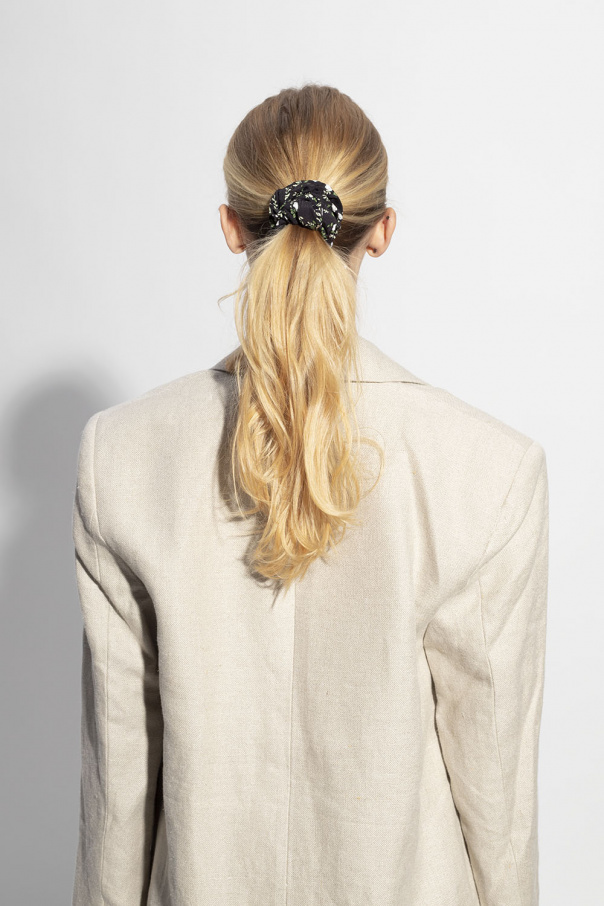 Ganni Scrunchie with floral print