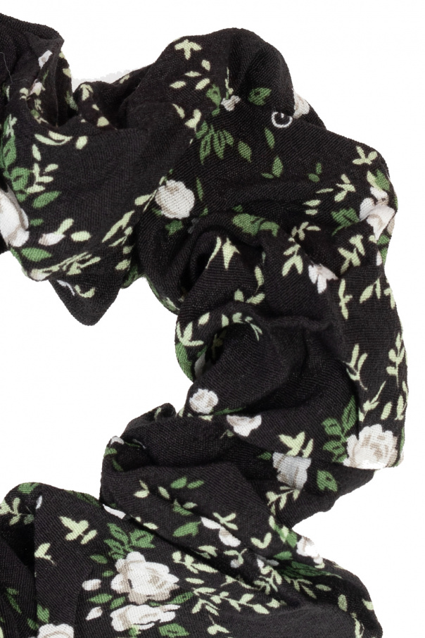 Ganni Scrunchie with floral print