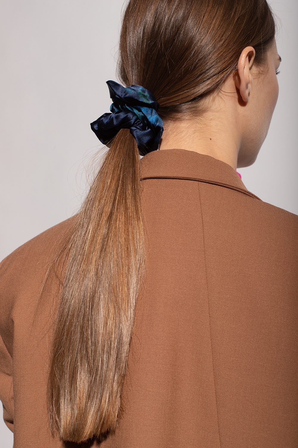 Ganni Printed scrunchie