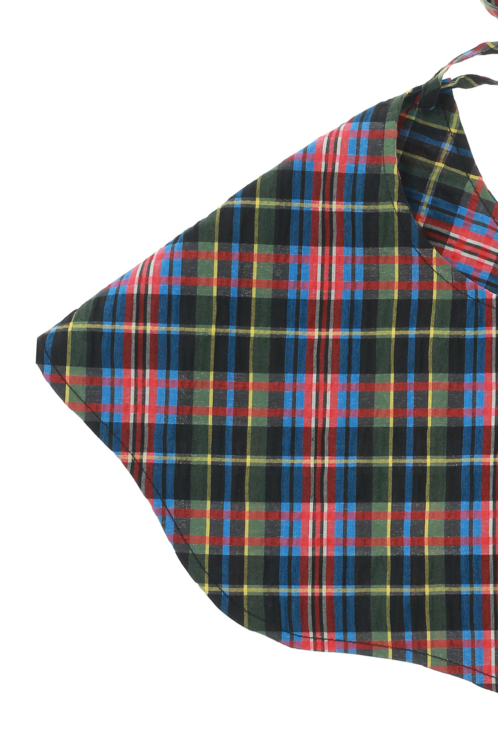 Ganni Checked collar