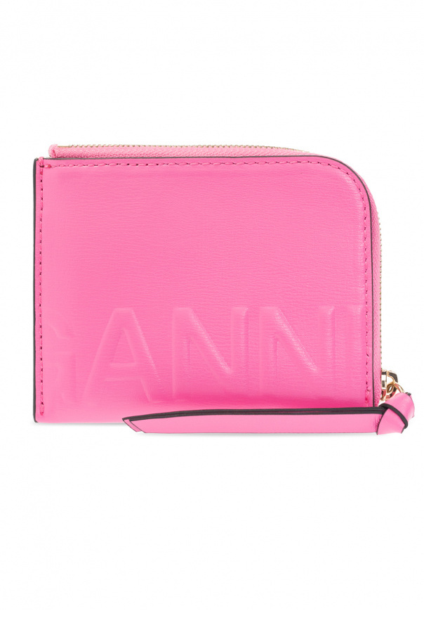 Ganni Wallet with logo