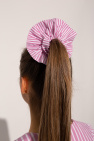 Ganni Striped scrunchie