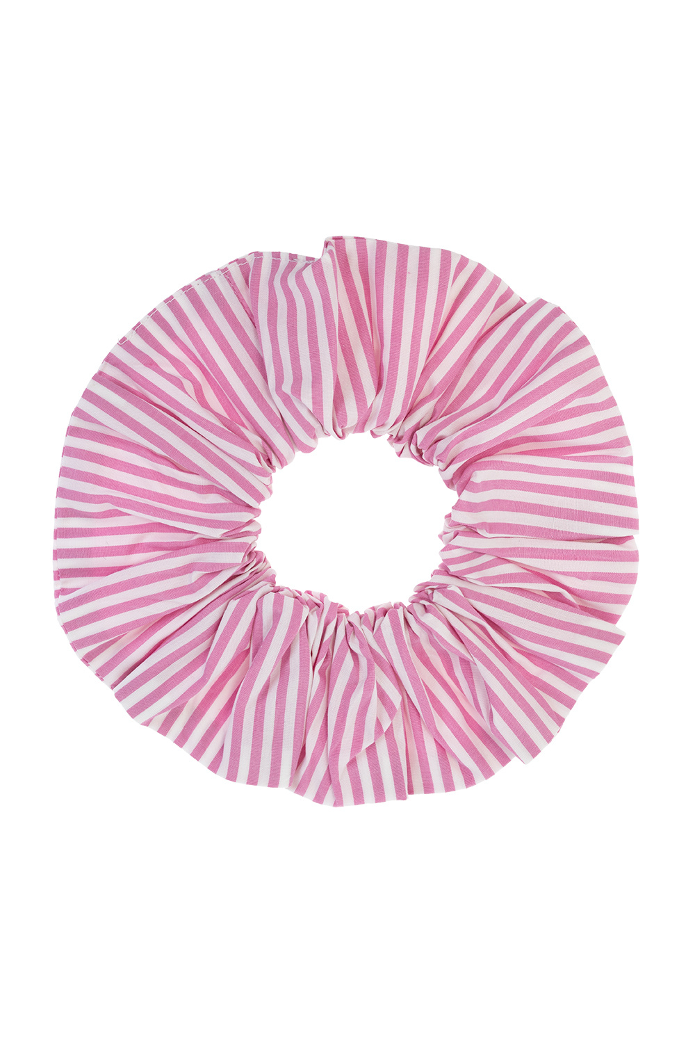 Ganni Striped scrunchie