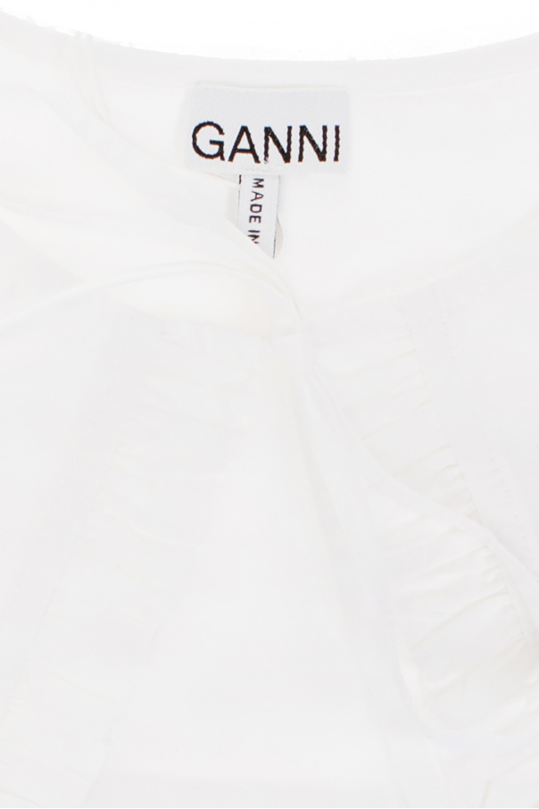 Ganni Collar with tie detail
