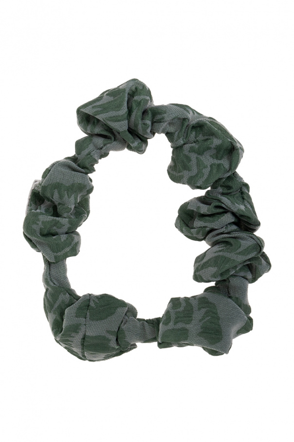 Ganni Jacquard scrunchie