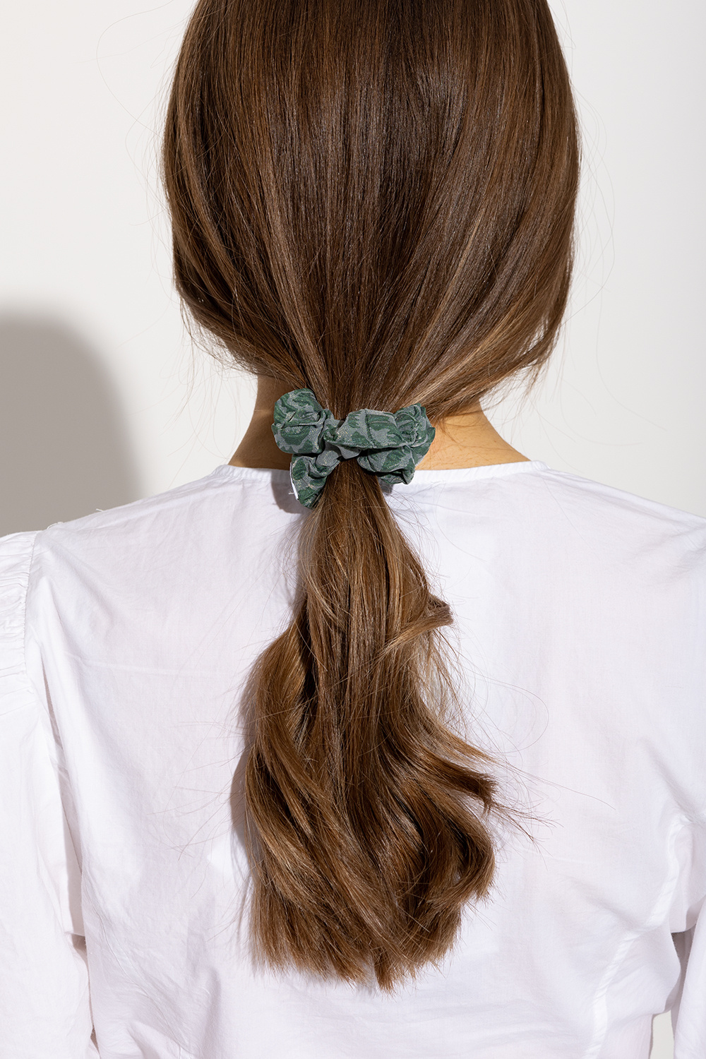 Ganni Jacquard scrunchie