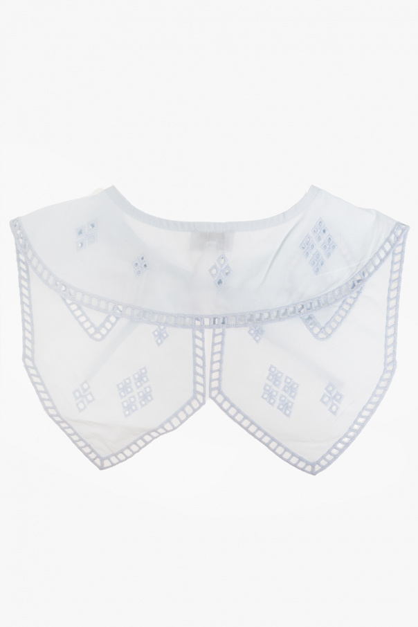 Ganni Collar with broderie anglaise
