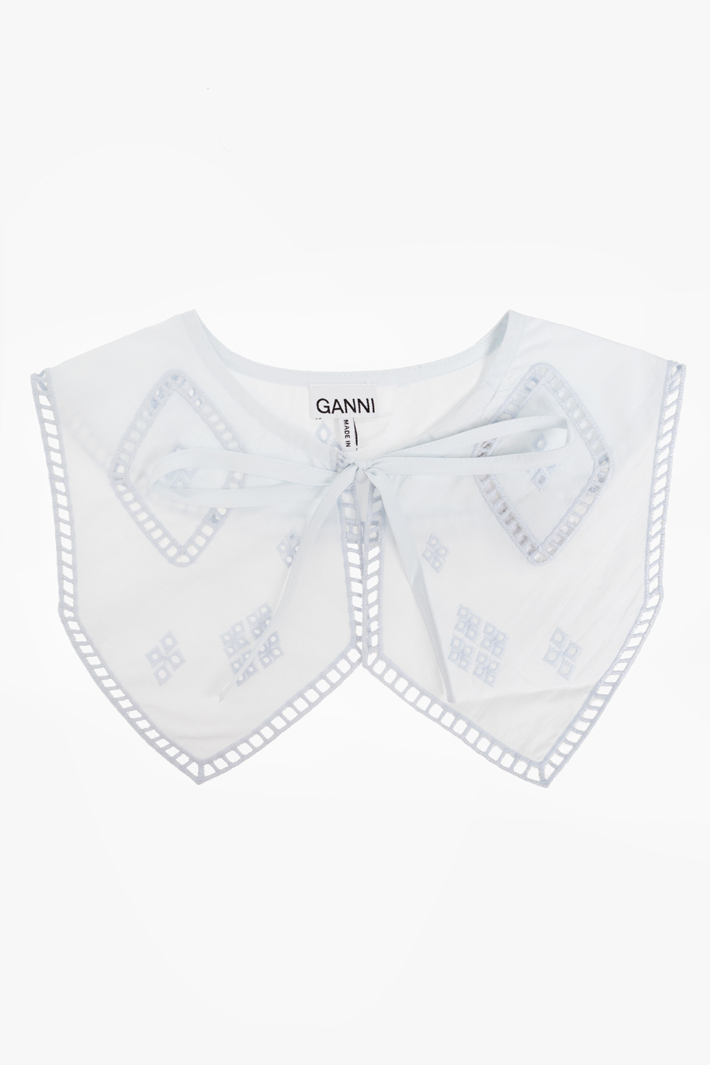 Ganni Collar with broderie anglaise