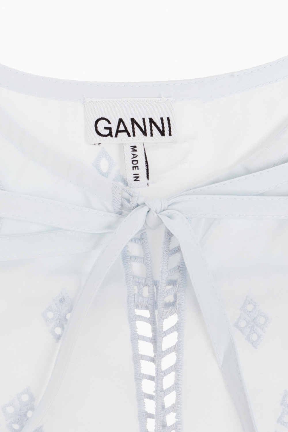 Ganni Collar with broderie anglaise