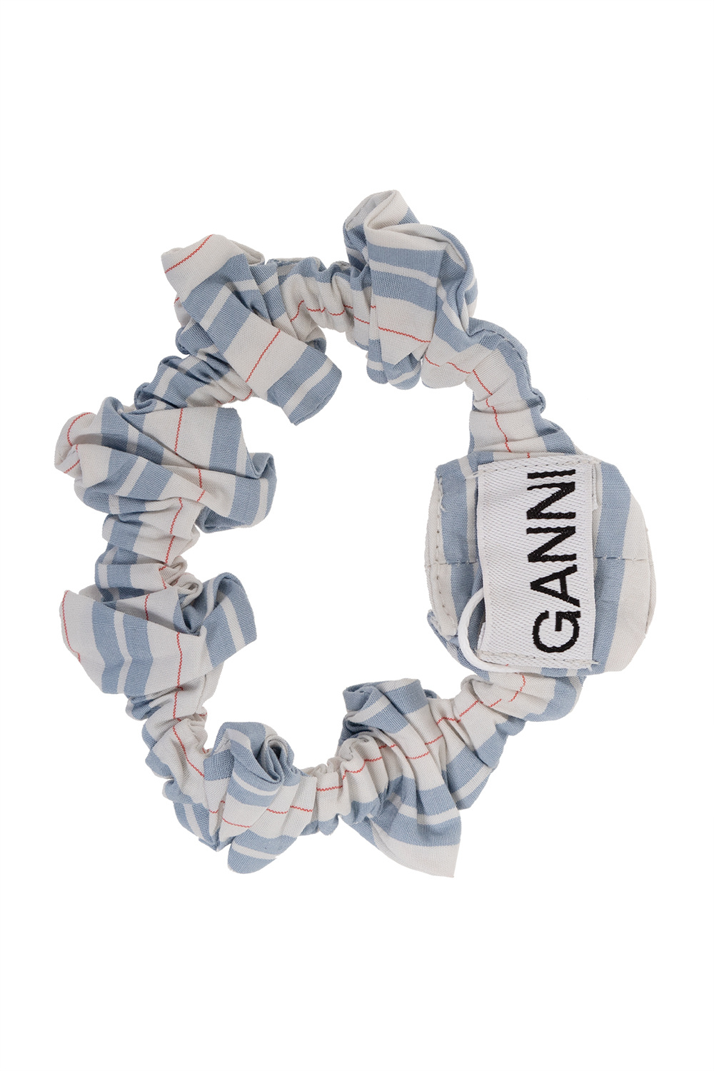 Ganni Striped scrunchie